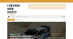 Desktop Screenshot of ireviewwebhosts.com