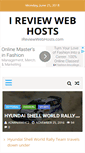 Mobile Screenshot of ireviewwebhosts.com